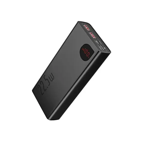 Baseus PPADM20S 20000mah Adaman Metal Fast Charging Power Bank Black (22.5W)