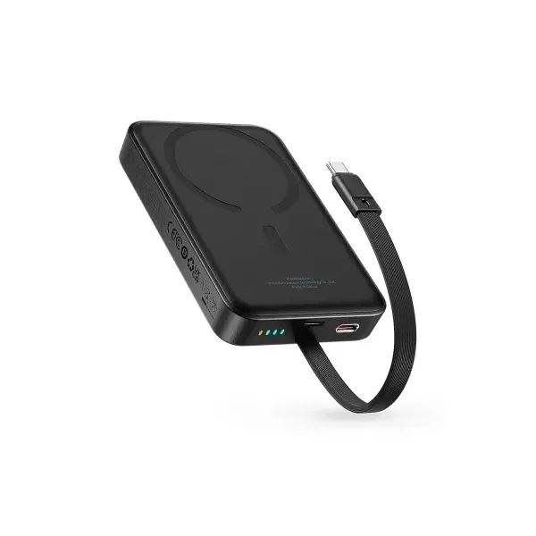 Baseus PPCXM10T 10000mAh 30W Wireless Power Bank With Built-in Cable
