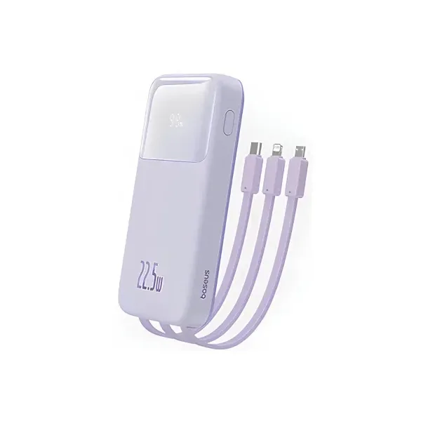 Baseus PPMD2-10 22.5W 10000mAh Power Bank With Built-in Cable