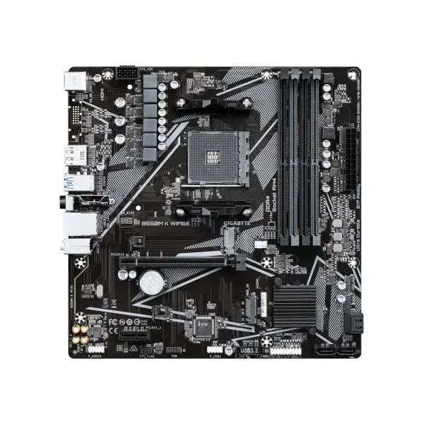 Gigabyte B550M K WIFI6E AMD AM4 mATX Motherboard