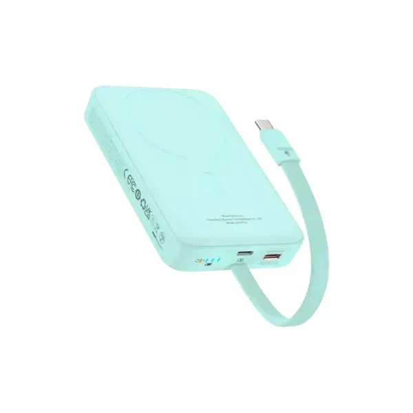Baseus PPCXM10T 10000mAh 30W Wireless Power Bank With Built-in Cable