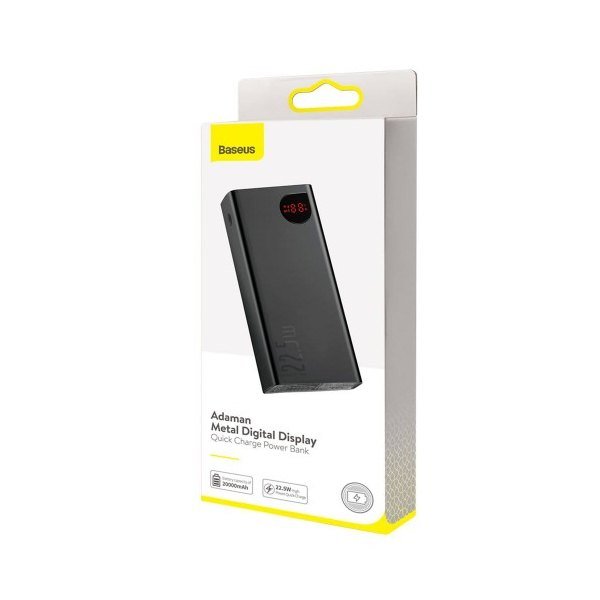 Baseus Adaman Metal Digital display 65W 20000mAh Quick Charge Power Bank