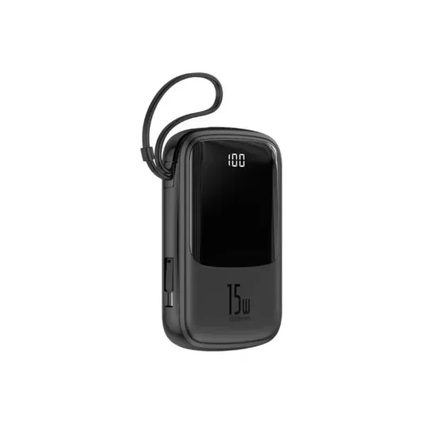 Baseus Qpow BS-P1001C 15W 10000mAh Power Bank with Type-C Cable