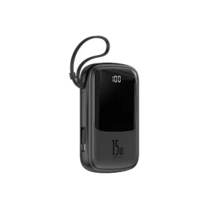 Baseus Qpow BS-P1001C 15W 10000mAh Power Bank with Type-C Cable