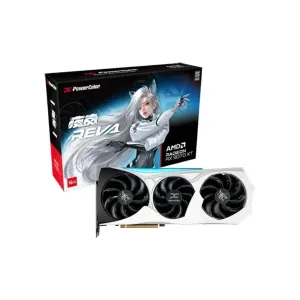 PowerColor Hellhound AMD Radeon RX 9070 XT 16GB GDDR6 Reva Edition Graphics Card