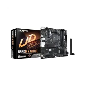 Gigabyte B550M K WIFI6E AMD AM4 mATX Motherboard