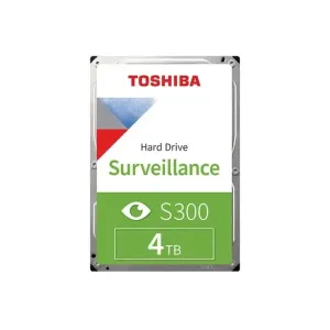 Toshiba S300 4TB 3.5 Inch 5400 RPM Surveillance Hard Disk Drive (3 Years Warranty)