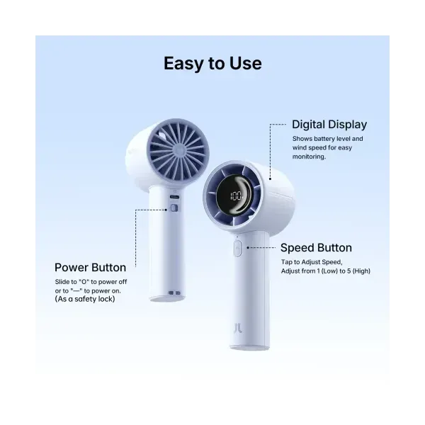 Jisulife Life10S Mini Handheld Fan