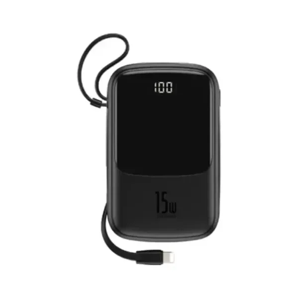 Baseus Qpow BS-P1001L 15W 10000mAh Power Bank with Lightning Cable