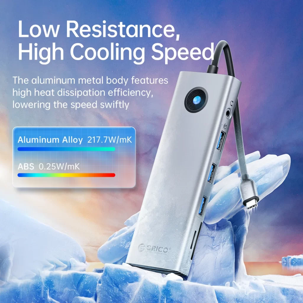 10in1 Multi-Functional Type-C Hub