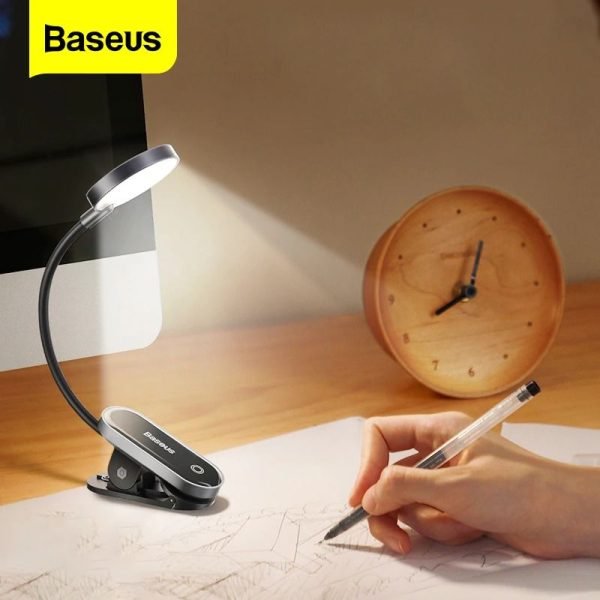 baseus dgrad 0g comfort reading mini clip lamp dark gray in bd at bdshopcom 1