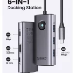 Hub 6in1 Multi-Functional Type-C