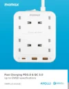OnePlug 4 Outlets Power Strip With USB - Image 3
