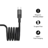 Mag.Link Magnetic USB-C to USB-C Cable 60W 2m - Image 3