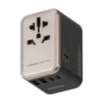 1-World Universal 5-Port Travel GaN Charger 70W