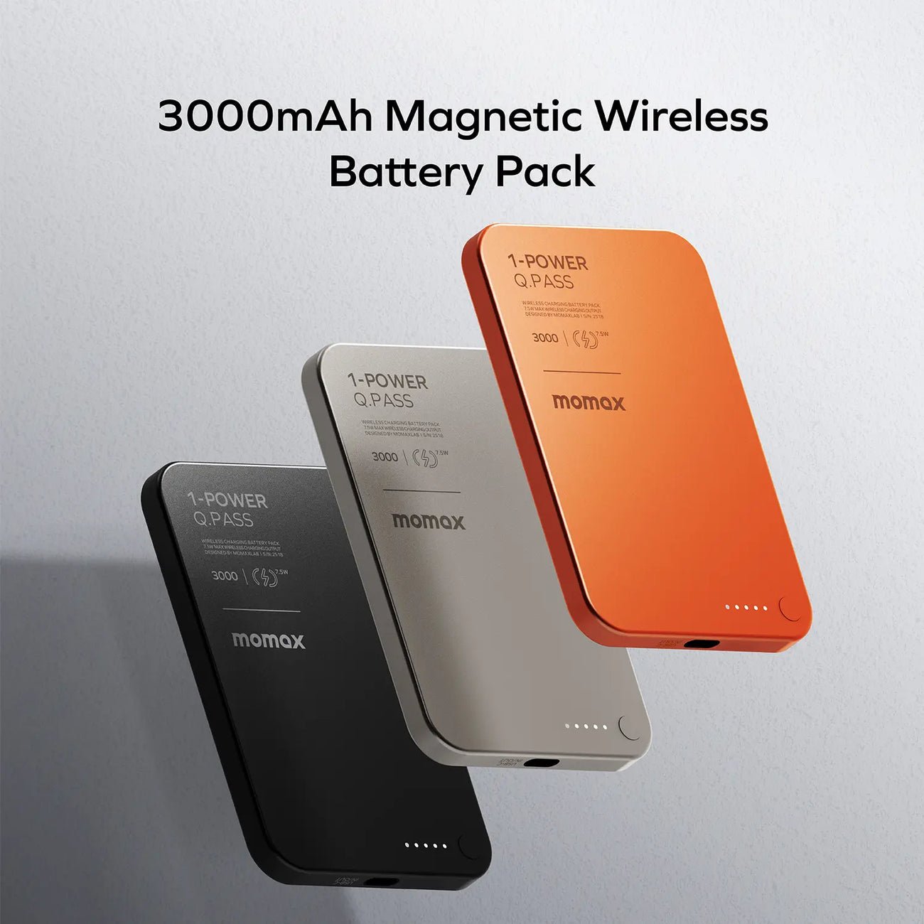 IP115-ContentImages_01.webp 1-Power Q.Pass 3000mAh Magnetic Wireless Battery Pack - Image 1