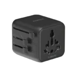 1-World Universal Travel Charger with Dual AC