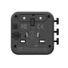 1-World Universal Travel Charger with Dual AC - Image 2
