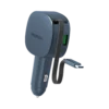 1-Move⁺ 2-Port Car Charger With Built-In Retractable Cable 60W - Image 2