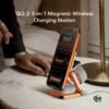 1-Charge Q.Port² Qi2 25W 3-in-1 Magnetic Wireless Charging Station (UK plug) - Image 10