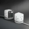 1-Charge Work Flow 3-Outlet GaN Power Cube 25W with USB Ports - Image 4