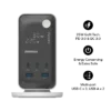 1-Charge Work Flow 6-Outlet GaN Power Tower 35W with USB Ports - Image 2