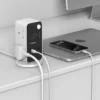1-Charge Work Flow 6-Outlet GaN Power Tower 35W with USB Ports - Image 3