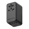 1-World Universal 4-Port Travel GaN Charger 140W + USB-C Cable
