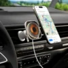 1-Charge Flow Magnetic Wireless Charging Car Mount 15W - Image 5