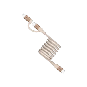 Mag.Link Duo Magnetic USB-C to USB-C & Lightning Cable 60W 2m