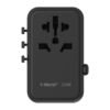 1-World+ 3-Port Travel Charger Built-In USB-C Cable 25W - Image 9