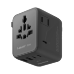 1-World² 5-Port Mini Travel GaN Charger 35W with Dual AC