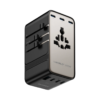 1-World² 205W 7-Port Dual AC Travel Adapter
