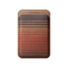 Magnetic Woven Wallet · Sunset