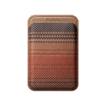 Magnetic Woven Wallet · Sunset